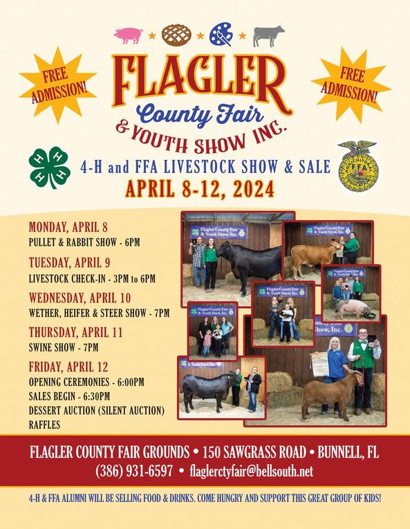 flagler fl, 4H Livestock Show