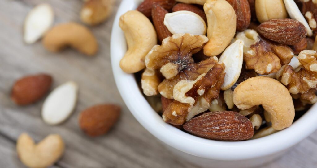 flagler fl, Healthiest Nuts To Eat, bowl of healthy nuts