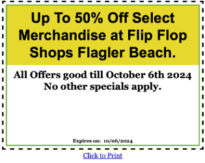 Flagler fl, new coupon august